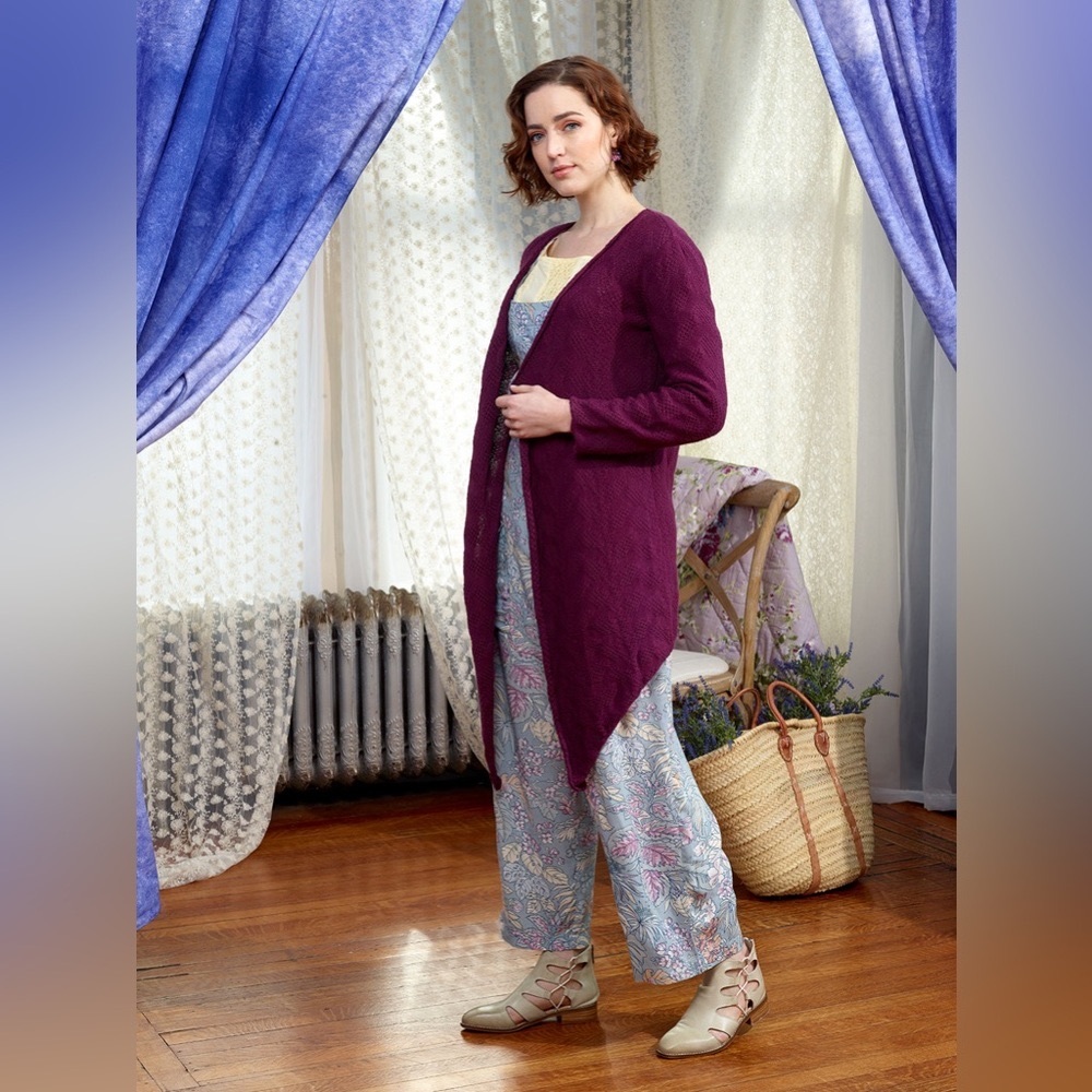 April Cornell Cottage Pointelle Sweater